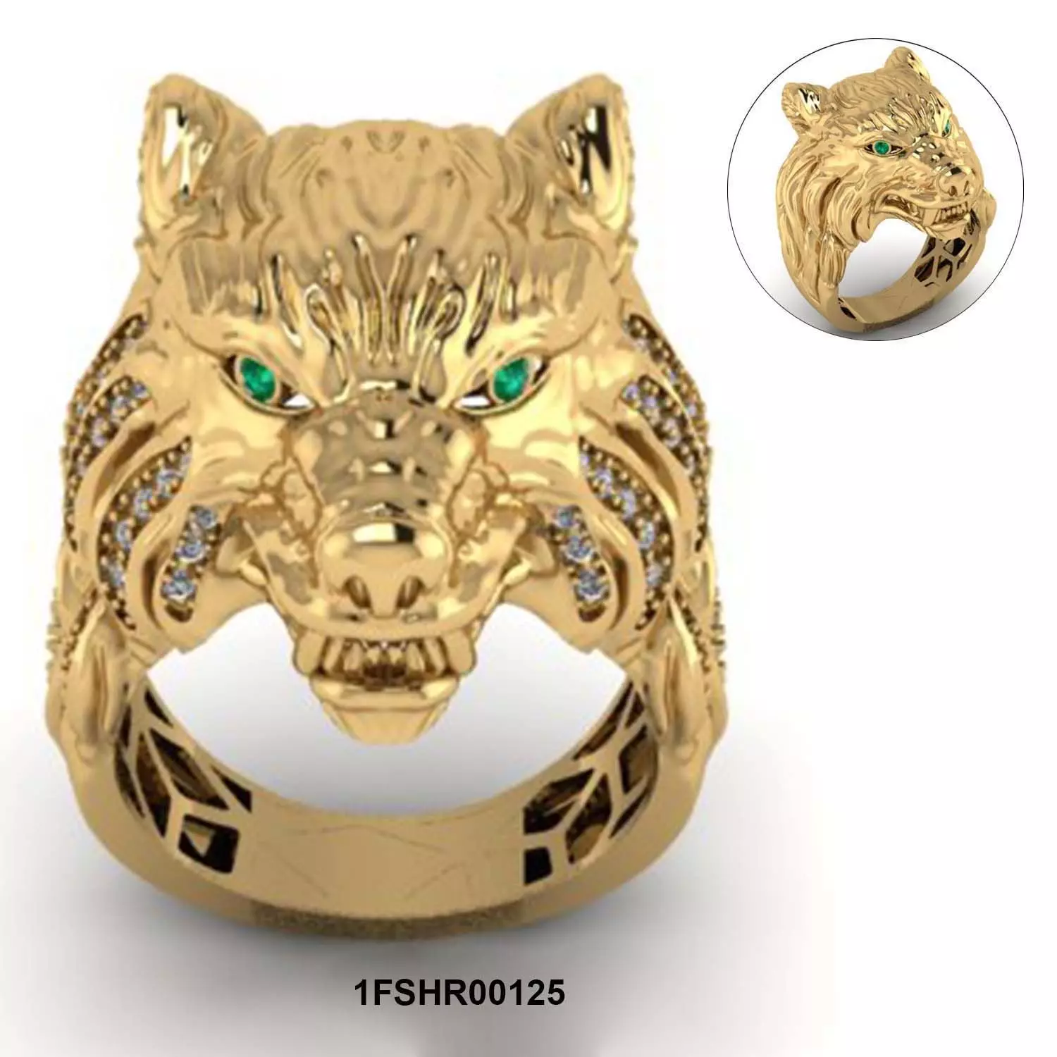 Collection Jewellery Animals Models 3D print model_27