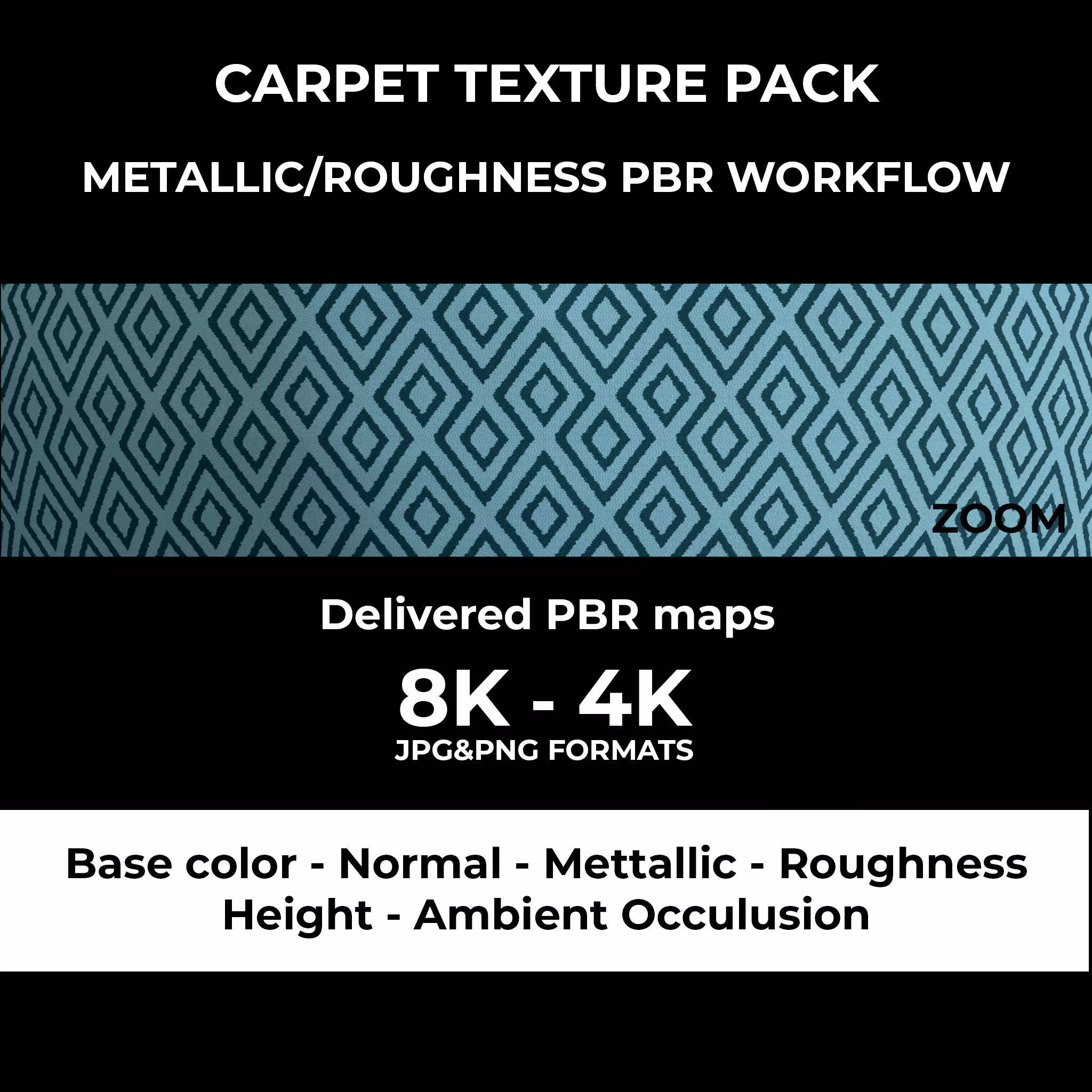 CARPET PACK 10 PBR TEXTURES 8K 4K Texture Texture_1