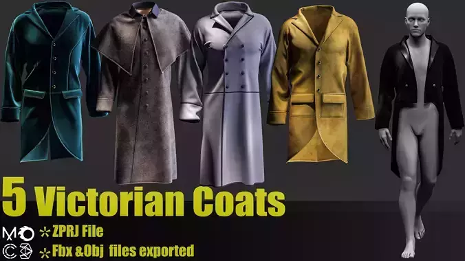 5 Victorian Coats