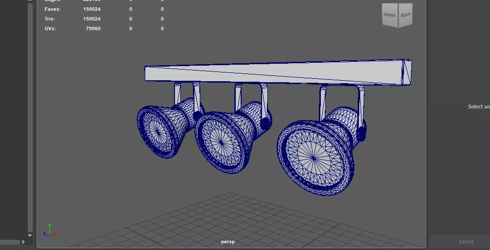 Stage Lighting 3D model_15