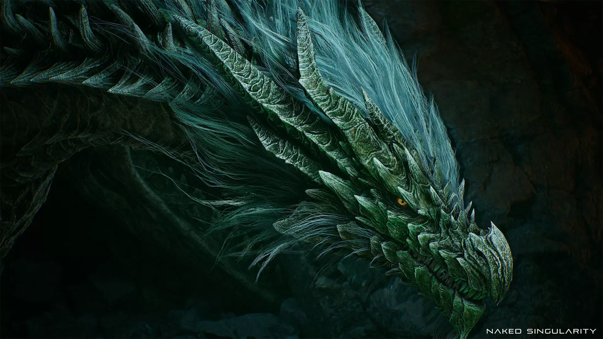 Ancient Dragon Wyvern - Realistic Game-ready Low-poly 3D model_17