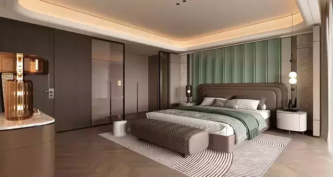 Italian   style bedroom