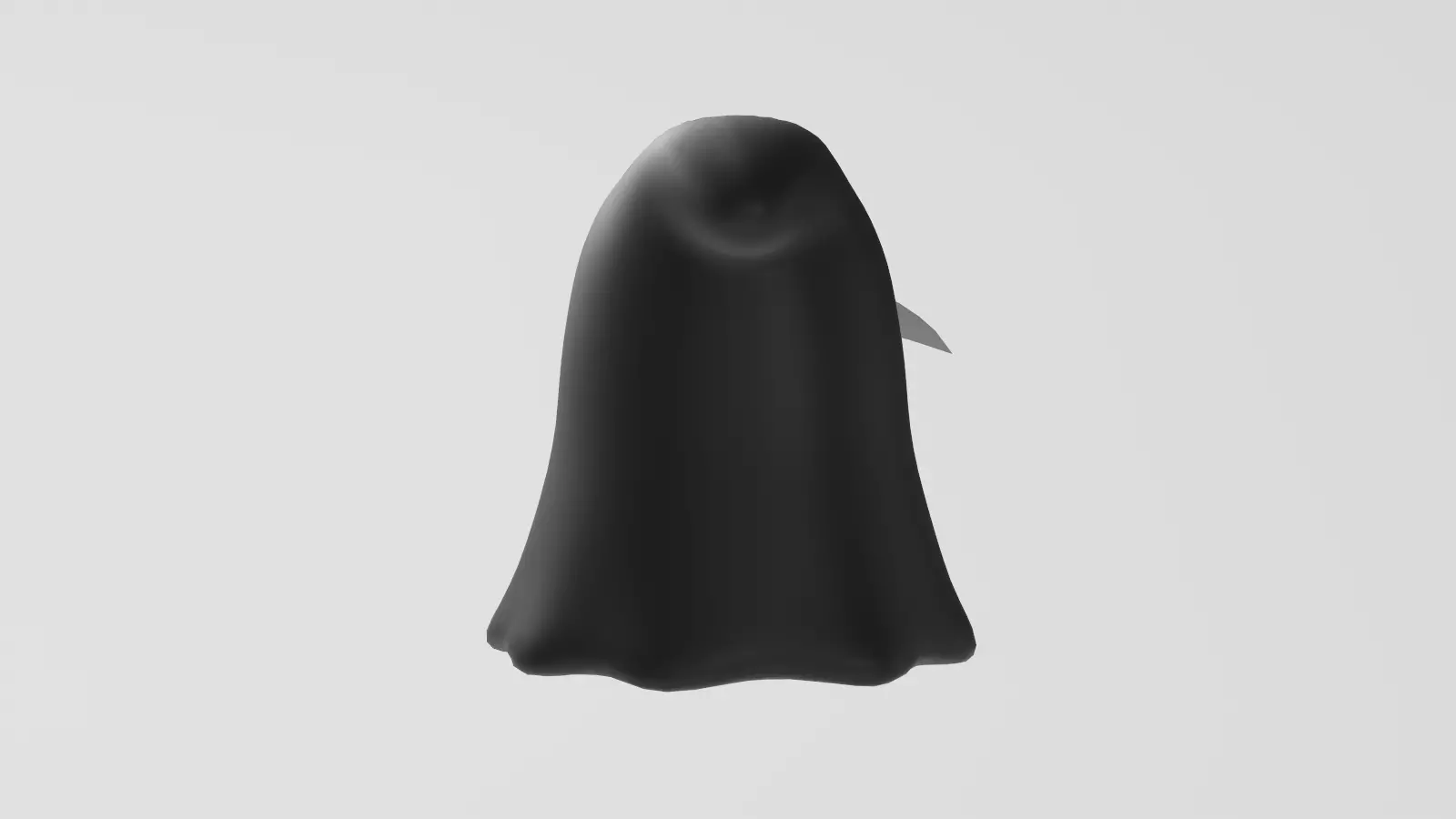 Stylized Low-Poly Cute Grim Reaper Low-poly 3D model_6