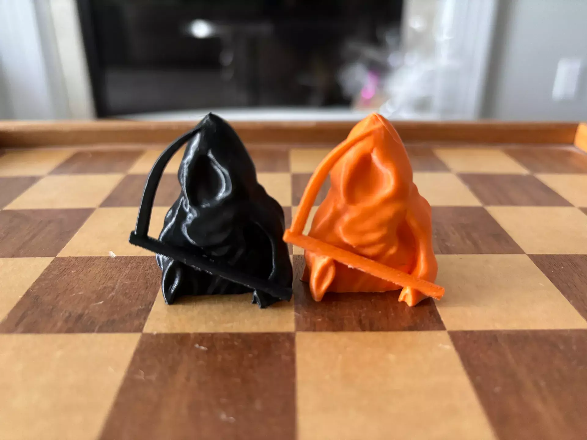 Halloween Chess Set STL 3D print model_4