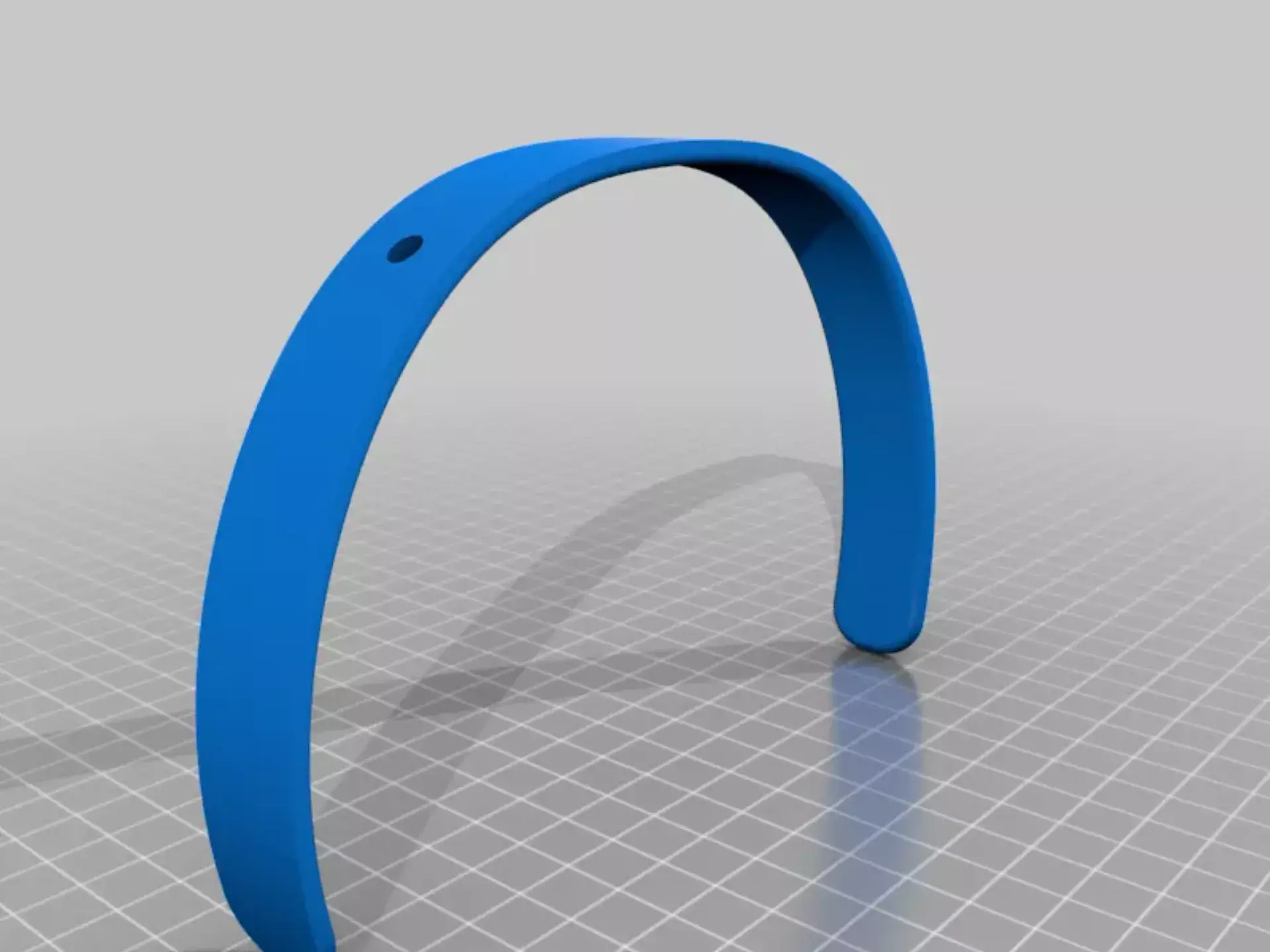 Witch Horns Headband STL 3D print model_2