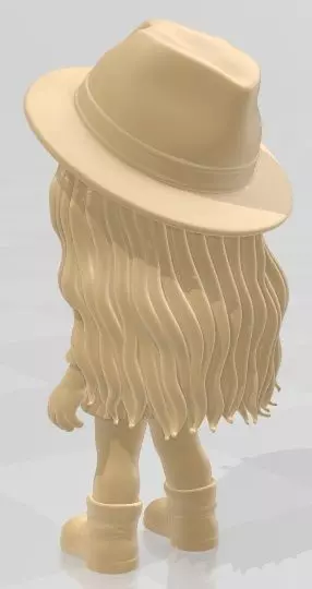 Na Na Na Surpise - Zombie 1 Printable Doll 3D print model_4