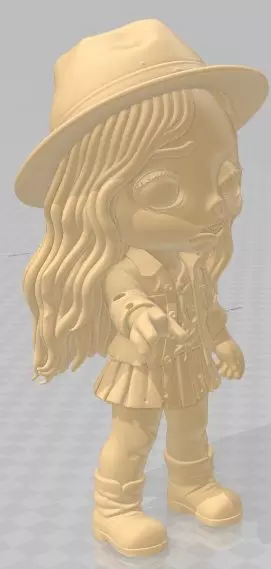 Na Na Na Surpise - Zombie 1 Printable Doll 3D print model_2