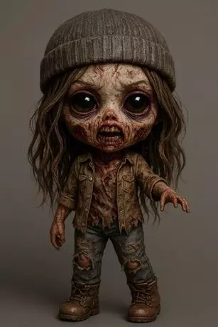 Na Na Na Surpise - Zombie 2 Printable Doll 3D print model_0