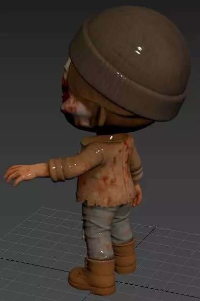 Na Na Na Surpise - Zombie 2 Printable Doll 3D print model_4