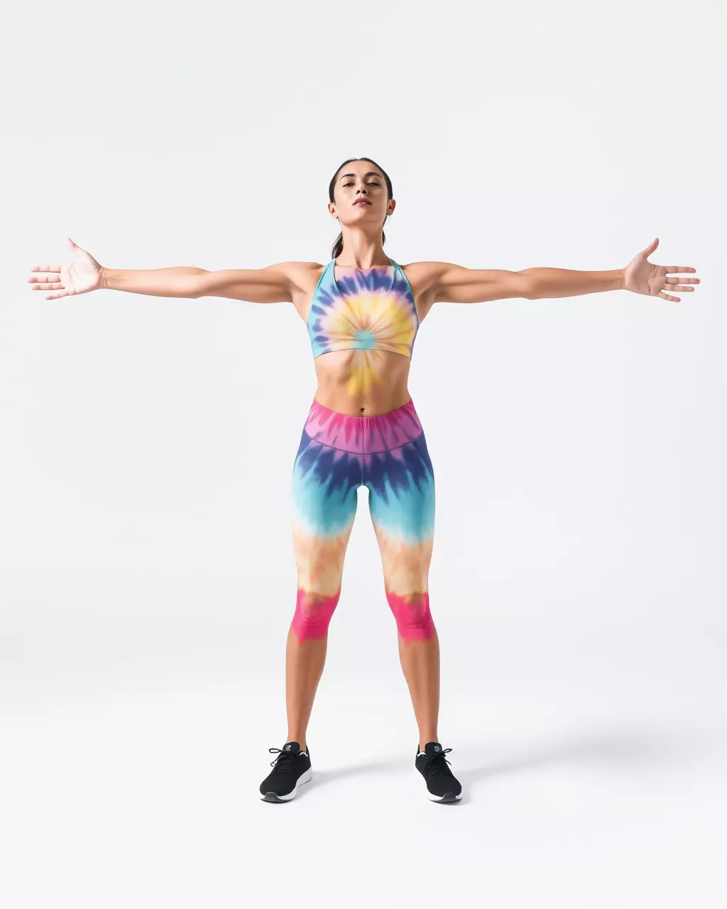 TieDye Fitness Attire model pack Low-poly 3D model_2