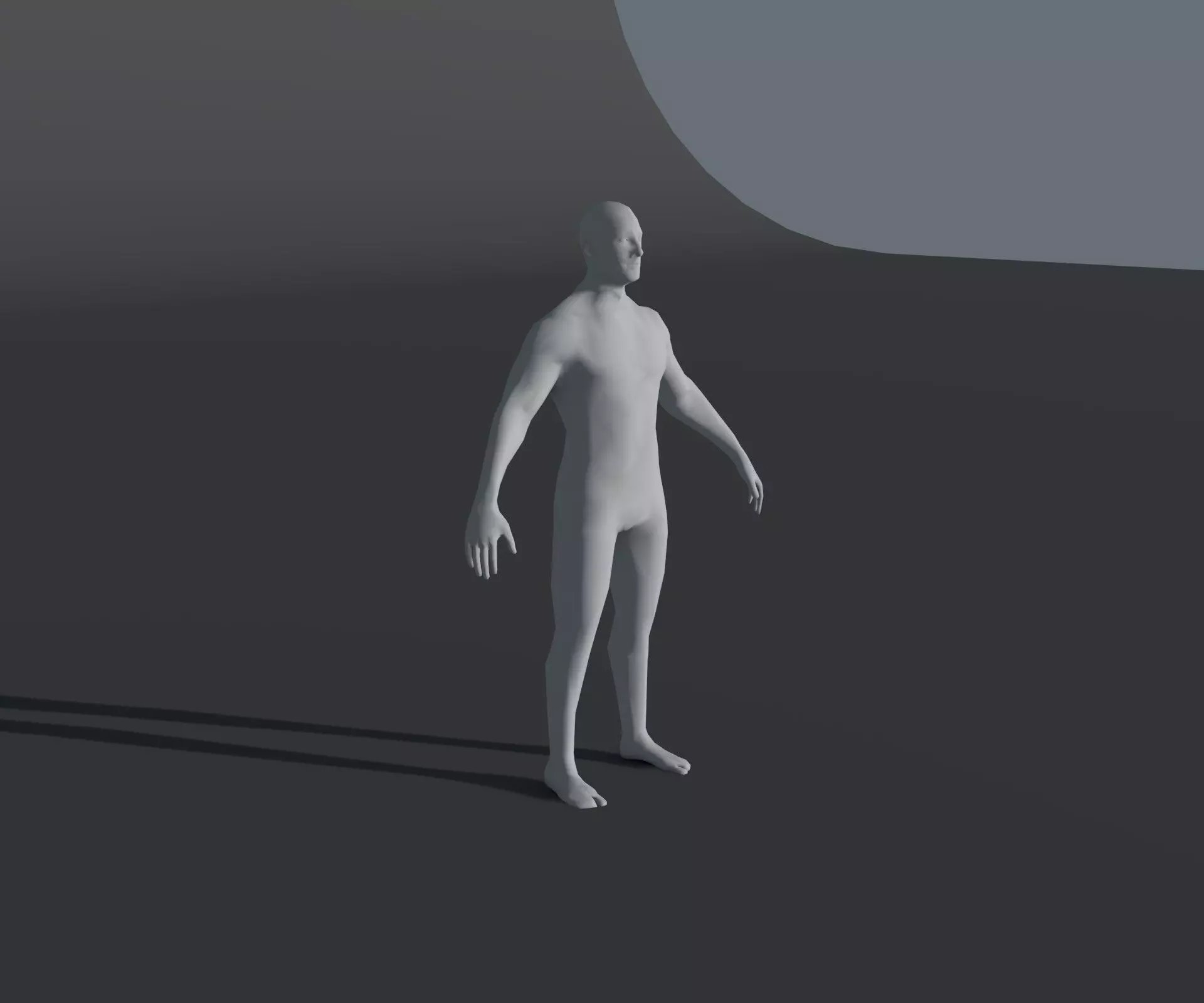 Animated Male Female Body Base Mesh With 76 Sound Effects Low-poly 3D model_37