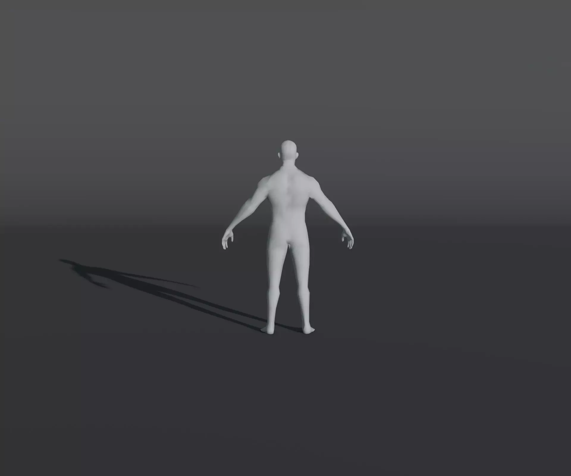Animated Male Female Body Base Mesh With 76 Sound Effects Low-poly 3D model_36