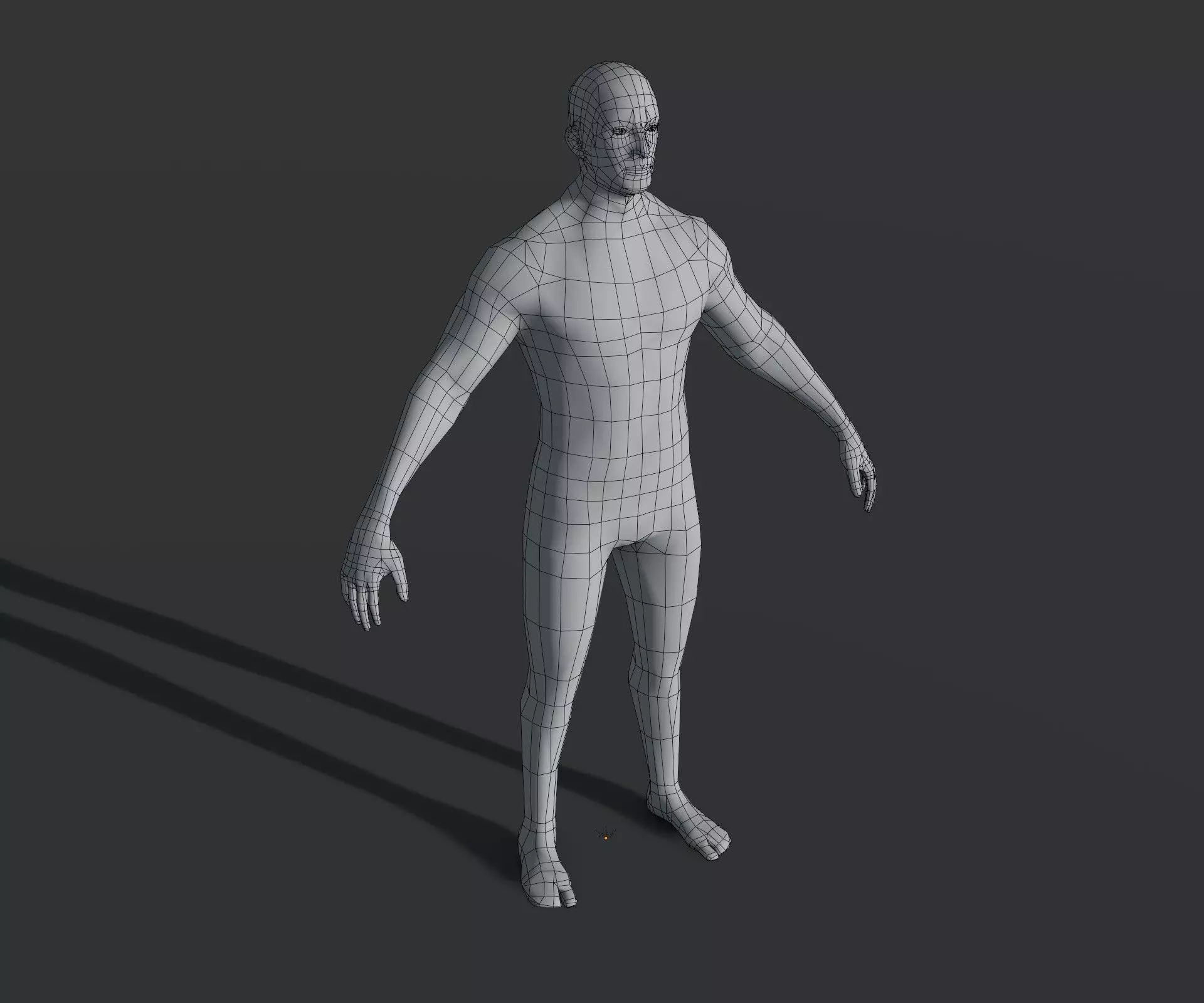 Animated Male Female Body Base Mesh With 76 Sound Effects Low-poly 3D model_41
