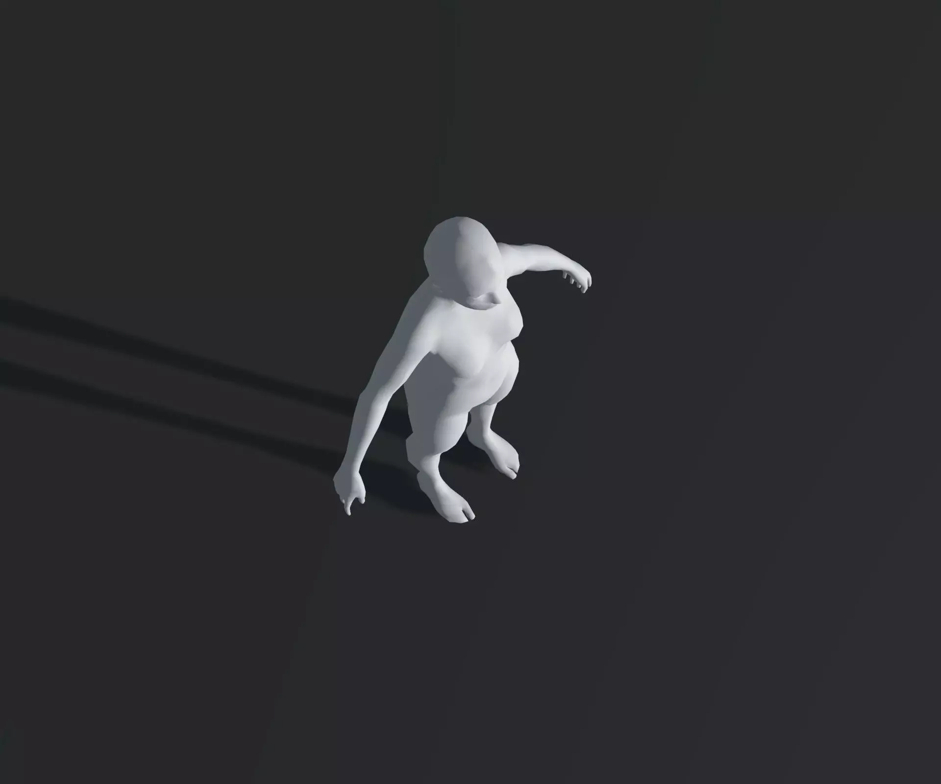 Animated Male Female Body Base Mesh With 76 Sound Effects Low-poly 3D model_17