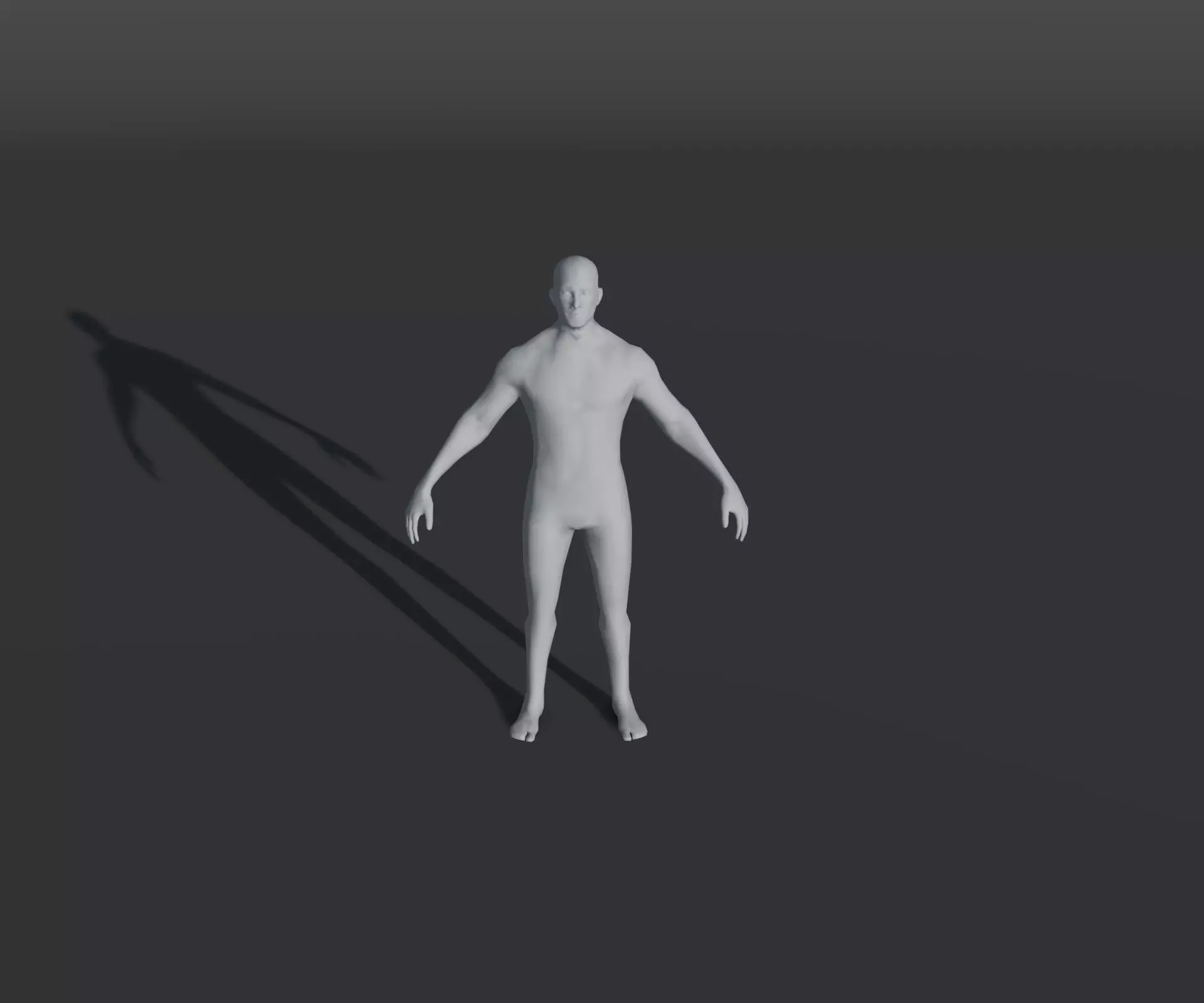 Animated Male Female Body Base Mesh With 76 Sound Effects Low-poly 3D model_27