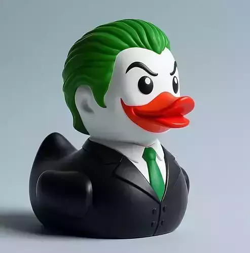 Joker Rubber Duck