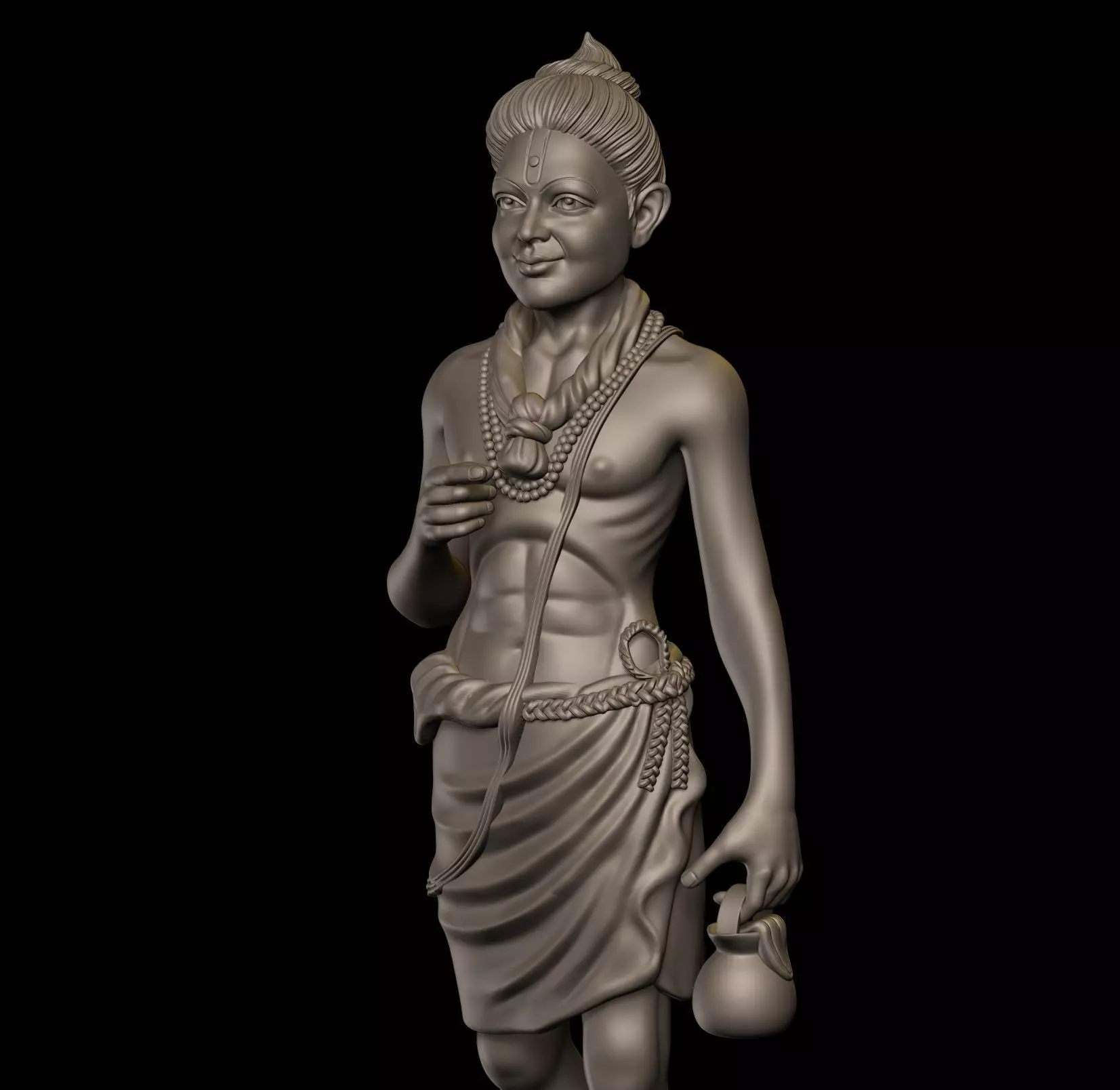 Neelkantha varni 3D print model_2