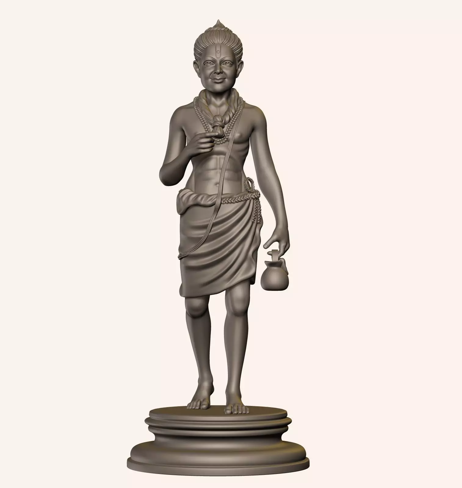 Neelkantha varni 3D print model_3