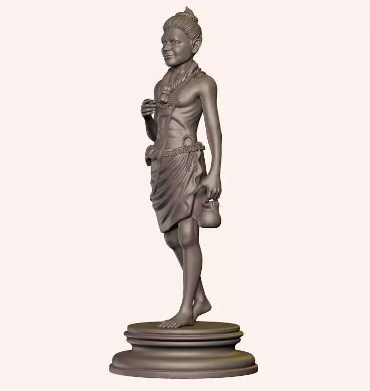 Neelkantha varni 3D print model_4