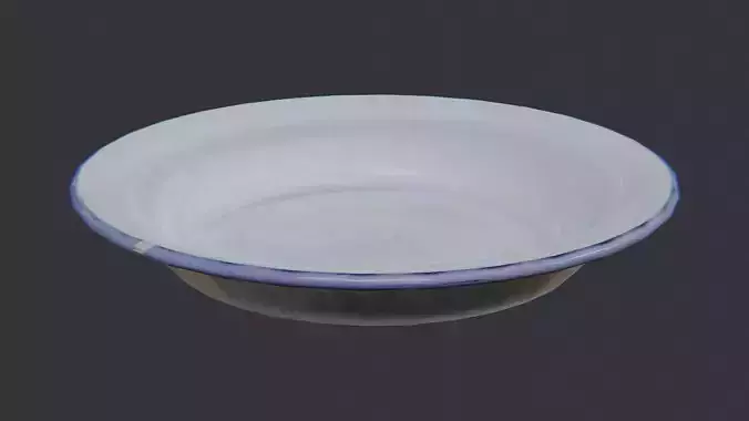 Large Ceramic Soup Bowl with Matte Finish