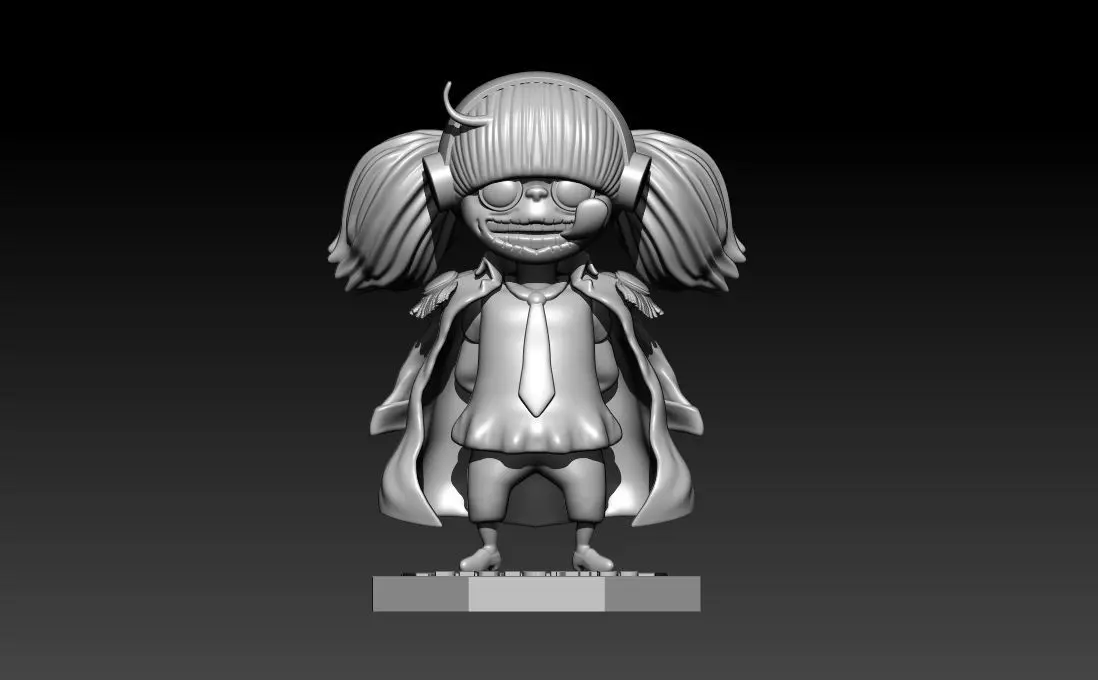 Bluegrass - Marine Vice Admiral - ONE PIECE 3D print model_1