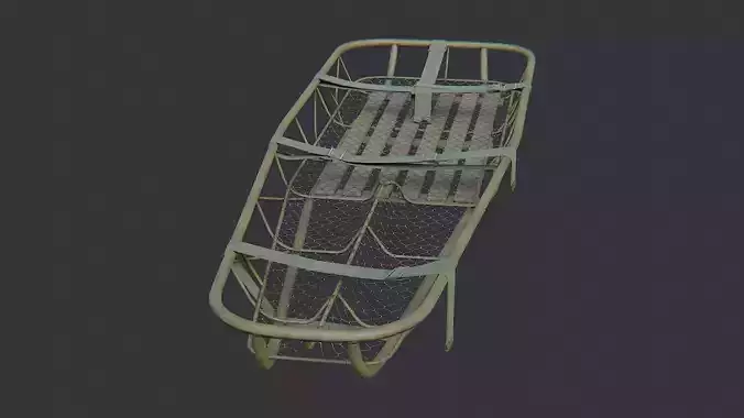 Basket Stretcher Rescue Frame with Netting
