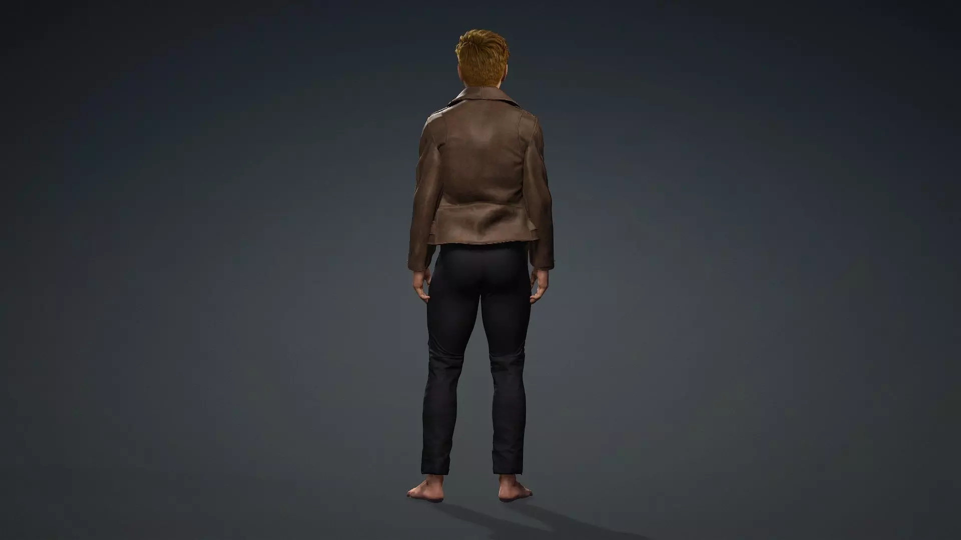 Modern Man 3D Model 3D model_5