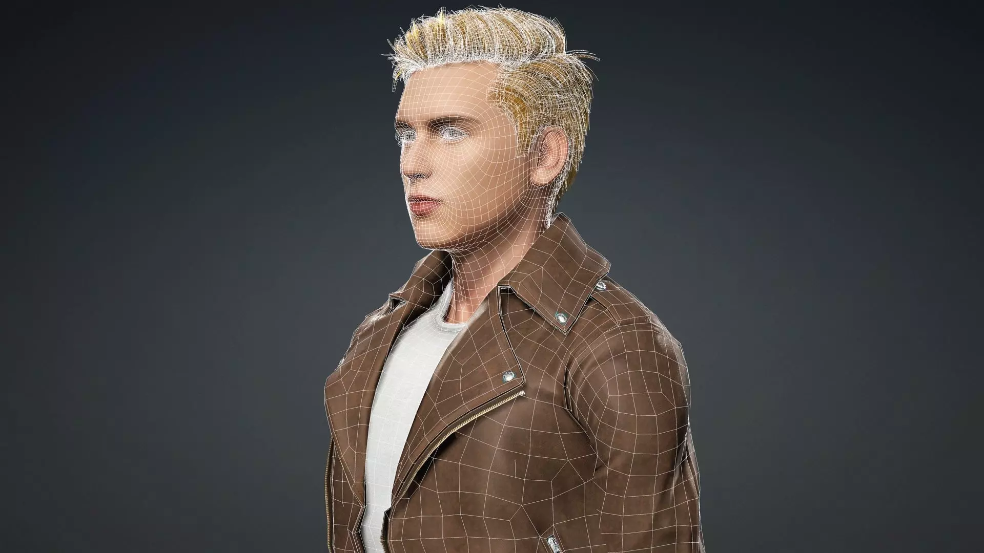 Modern Man 3D Model 3D model_18