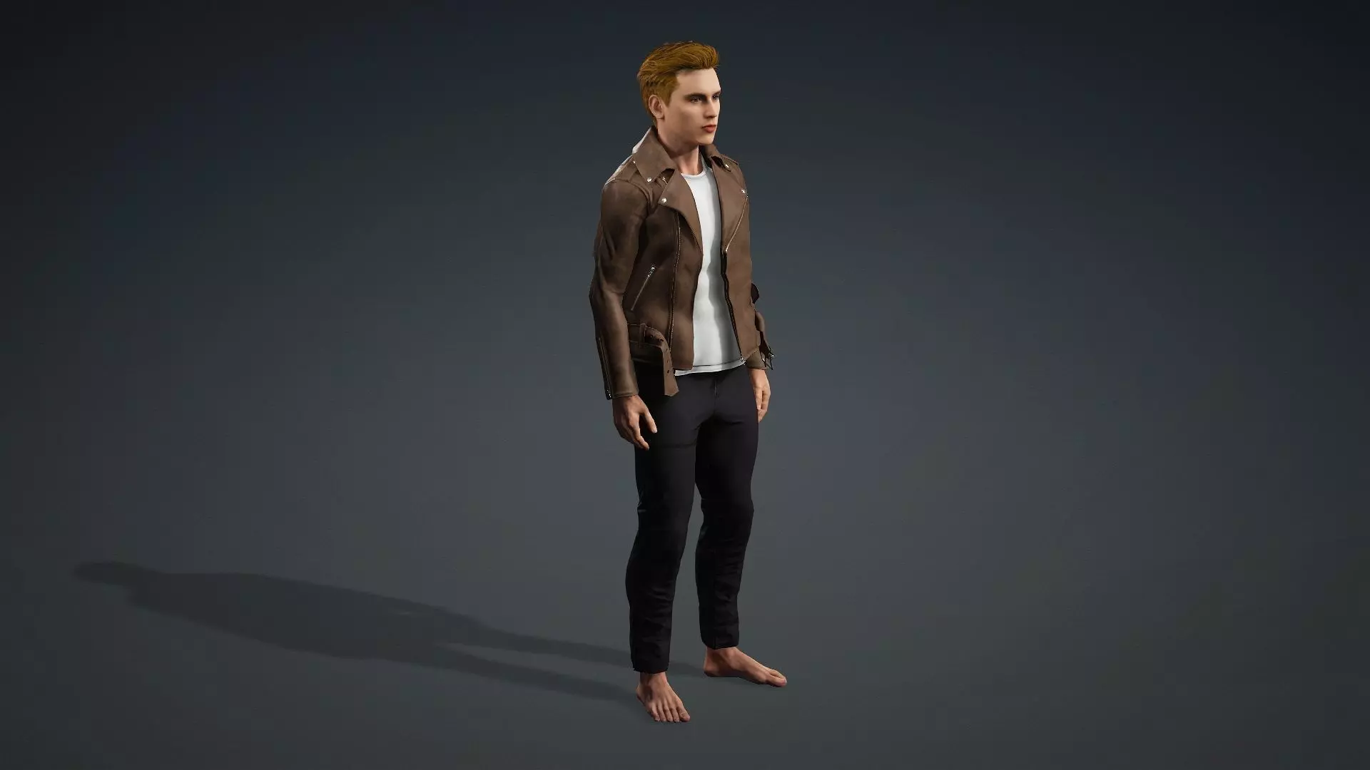 Modern Man 3D Model 3D model_10