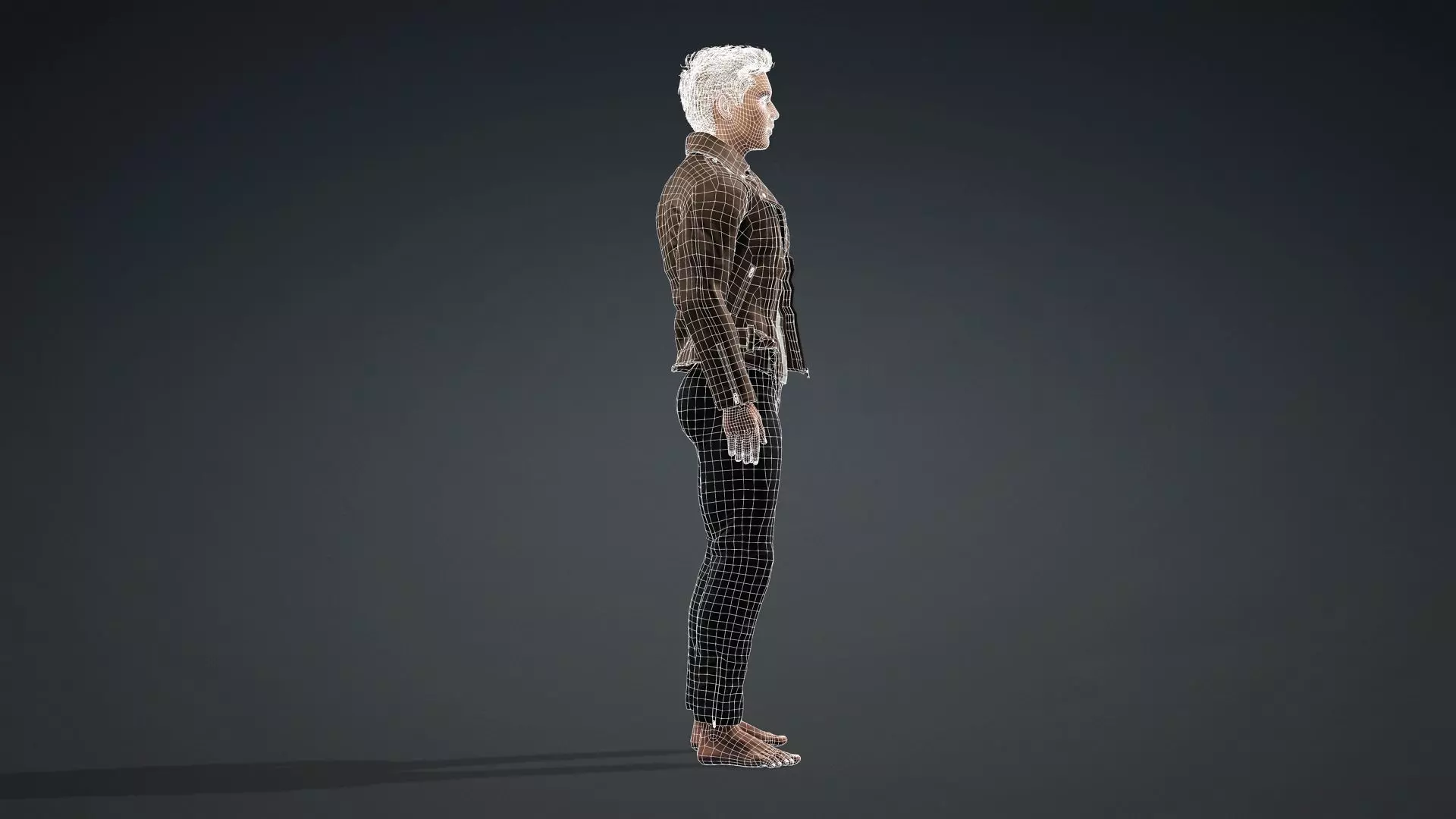 Modern Man 3D Model 3D model_13