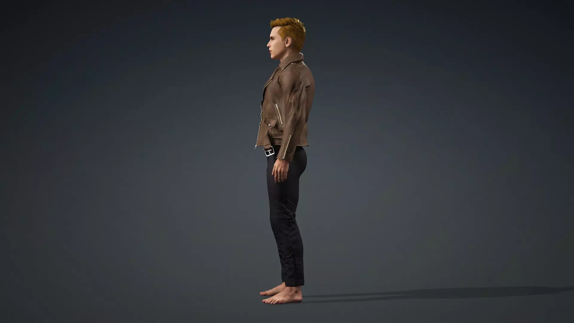 Modern Man 3D Model 3D model_4