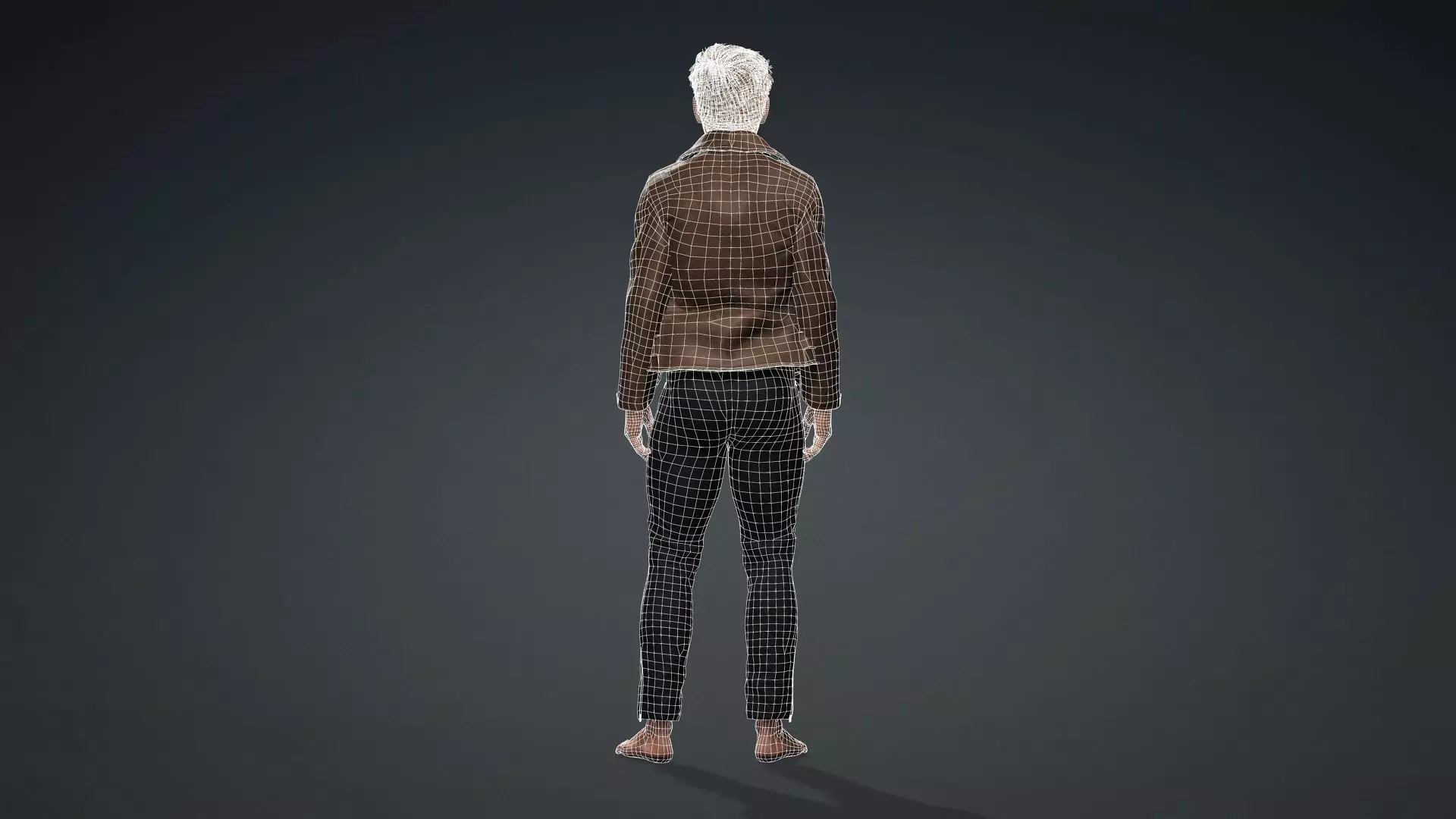 Modern Man 3D Model 3D model_15