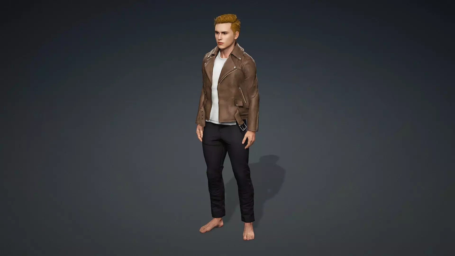 Modern Man 3D Model 3D model_11