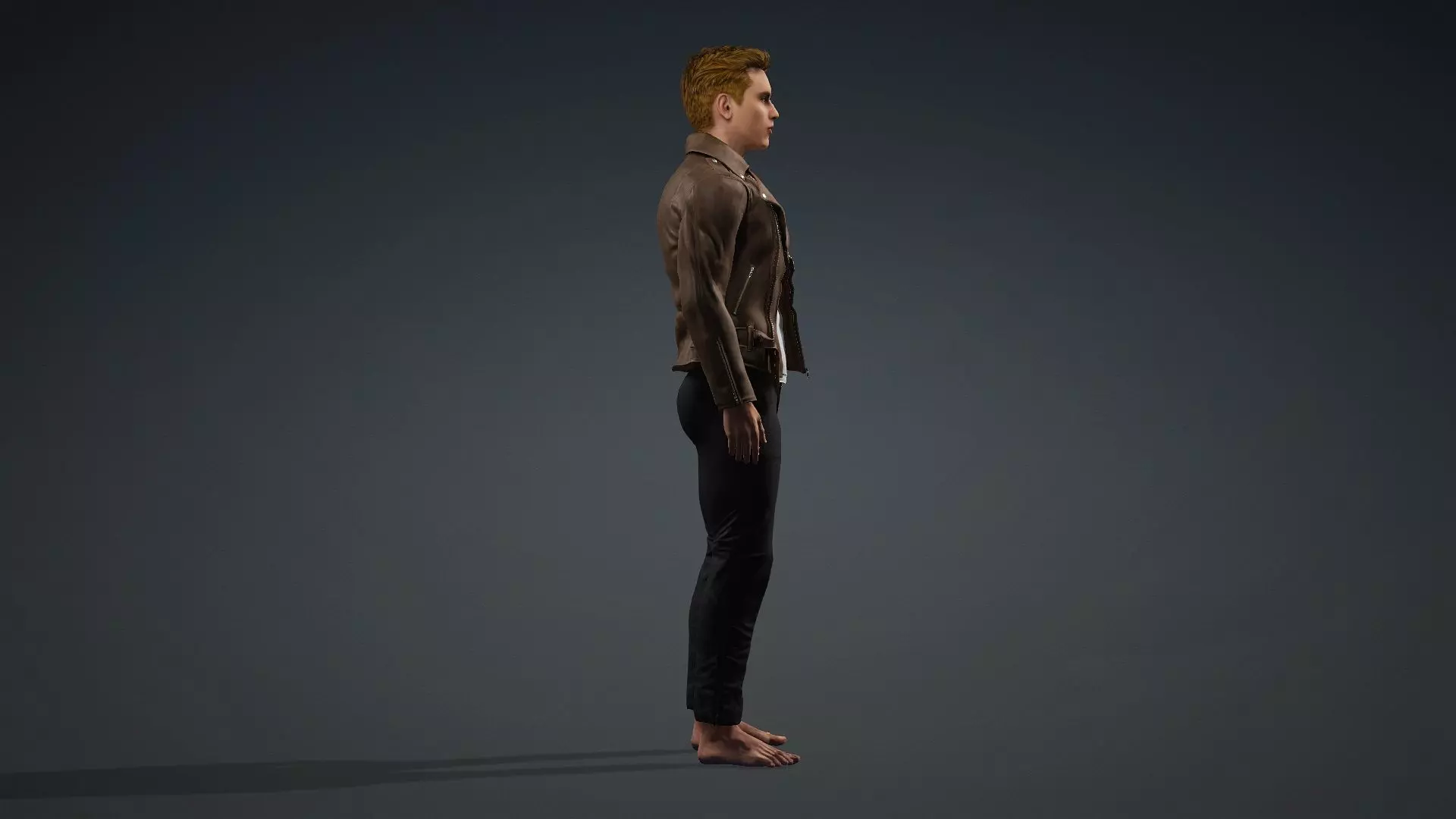 Modern Man 3D Model 3D model_3