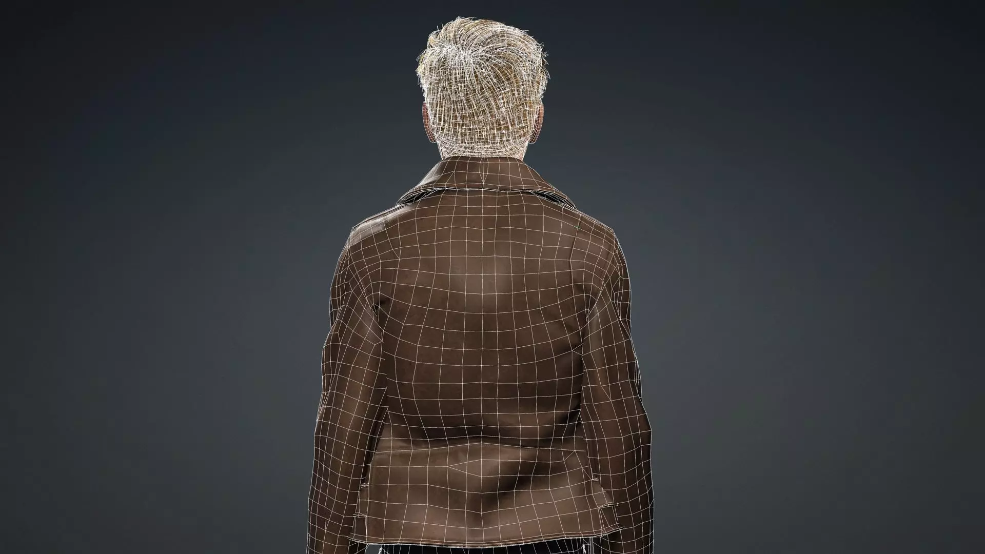 Modern Man 3D Model 3D model_16