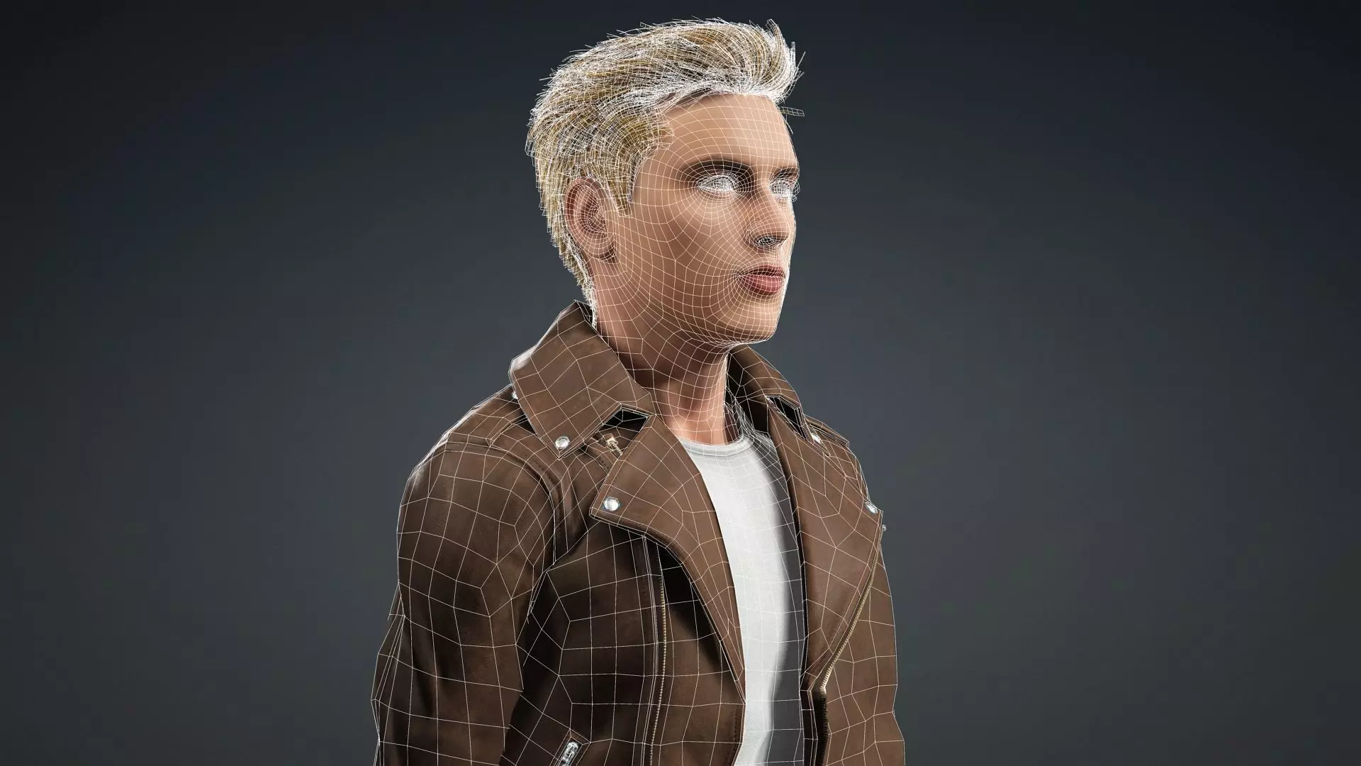 Modern Man 3D Model 3D model_19