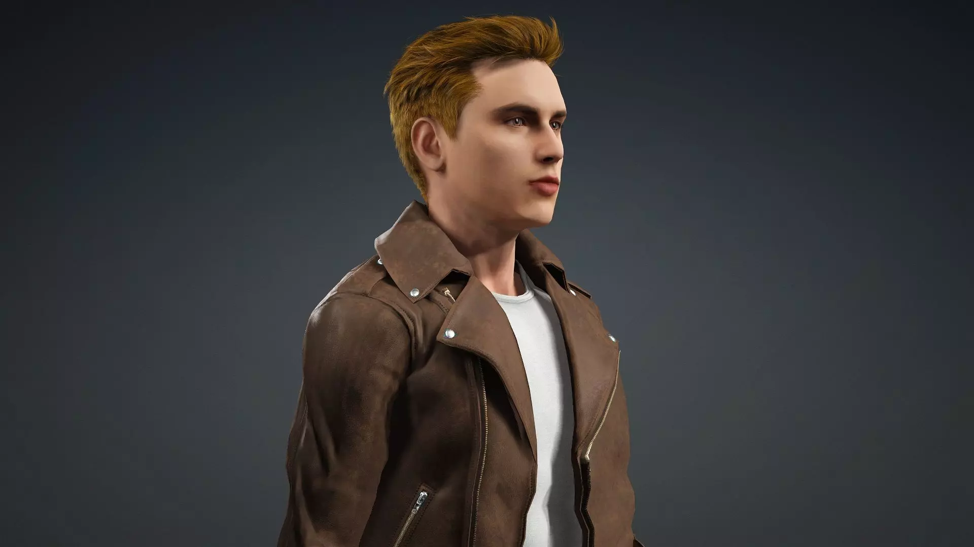 Modern Man 3D Model 3D model_9