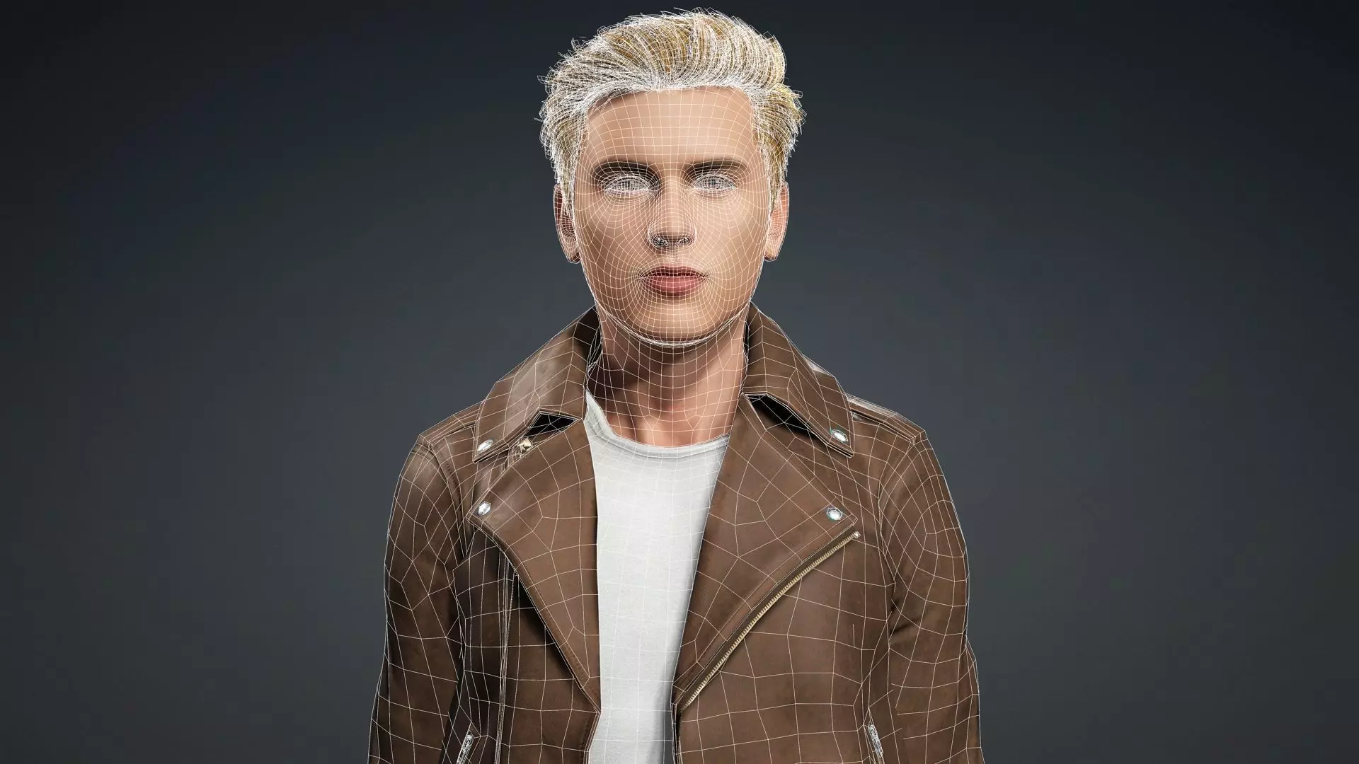 Modern Man 3D Model 3D model_17