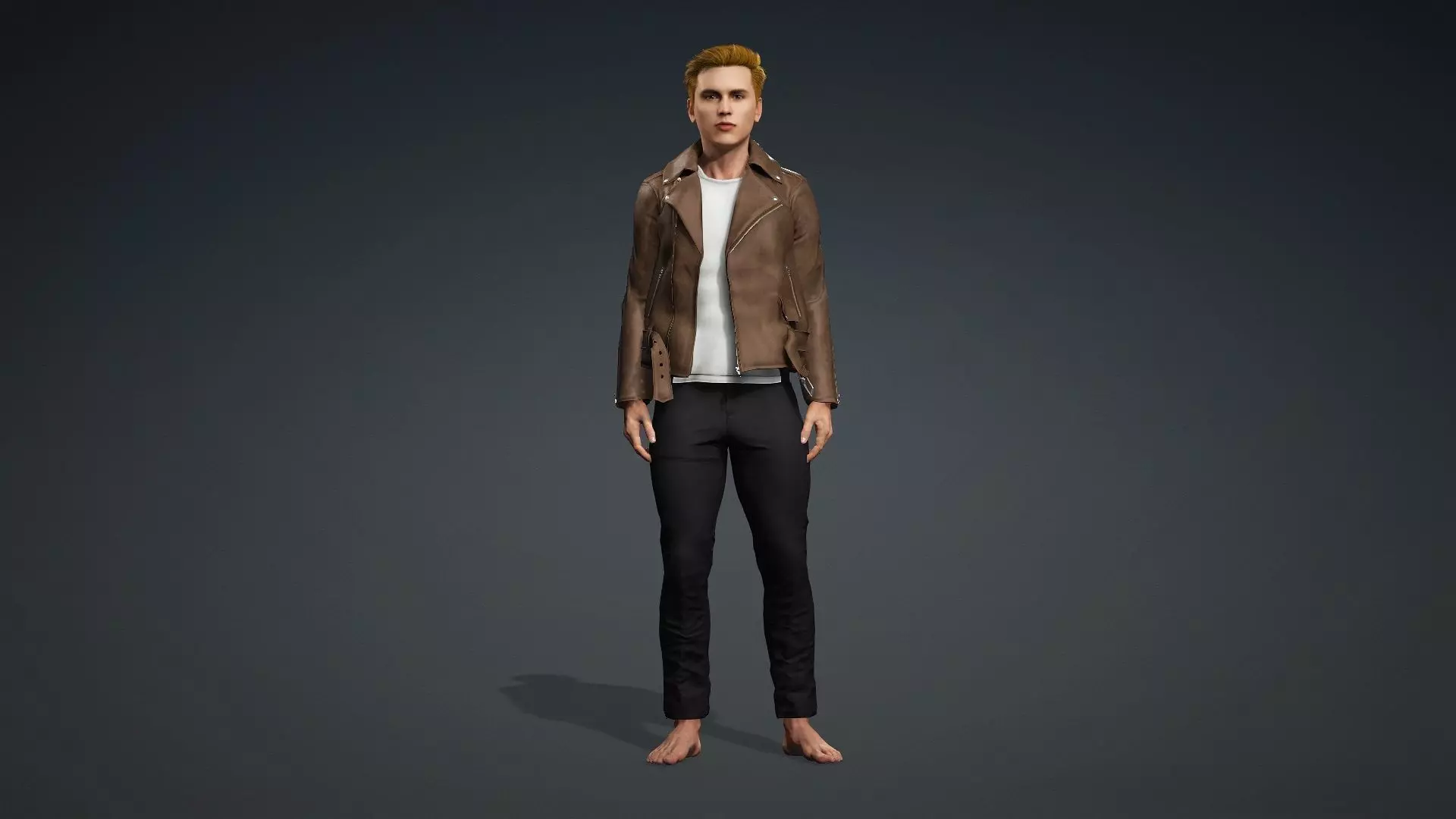 Modern Man 3D Model 3D model_2