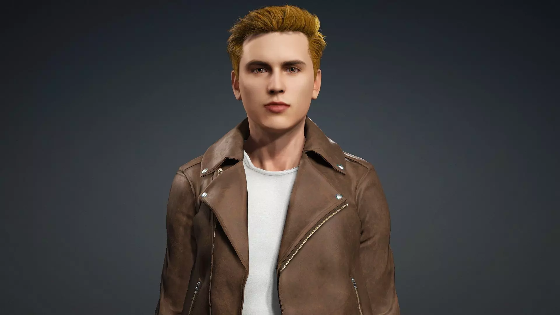 Modern Man 3D Model 3D model_7