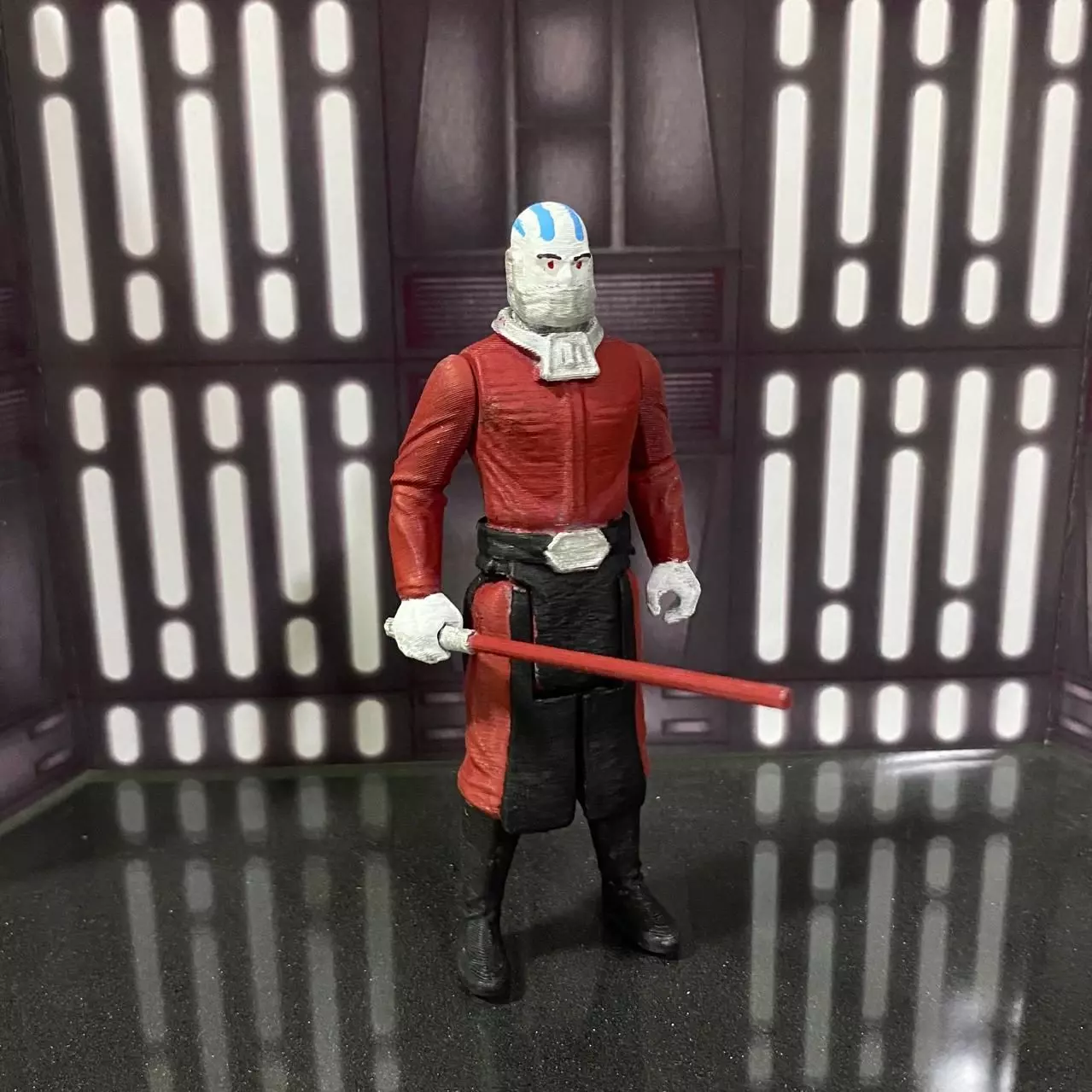 Darth malak star wars vintage toy kenner 3D print model_0