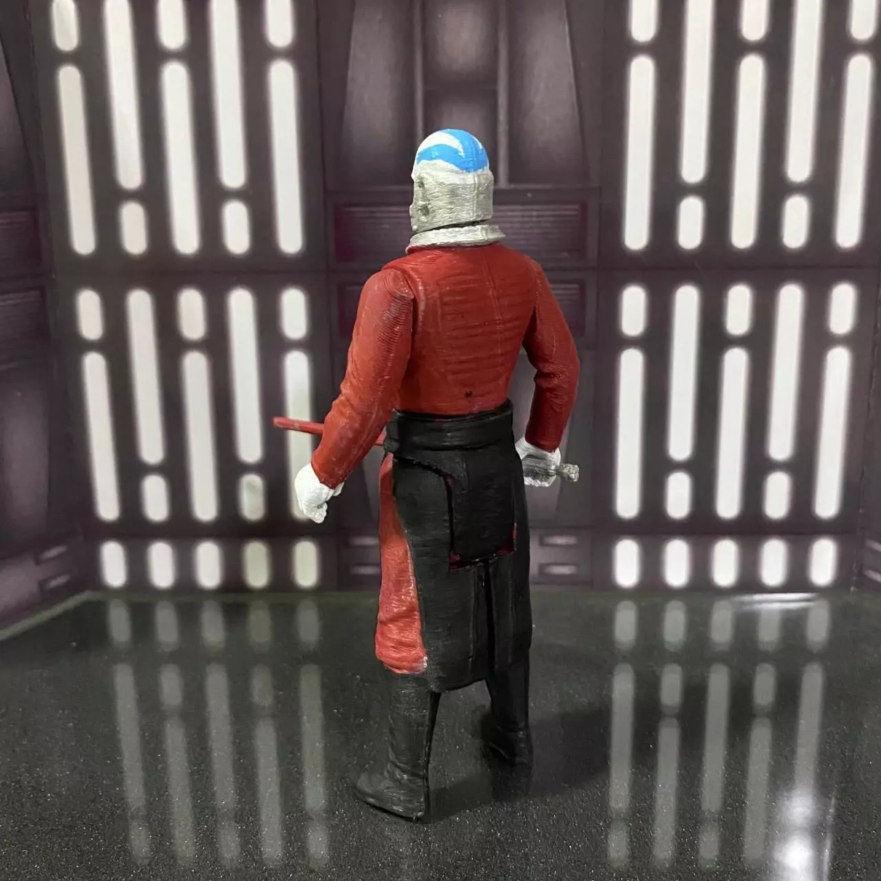 Darth malak star wars vintage toy kenner 3D print model_4