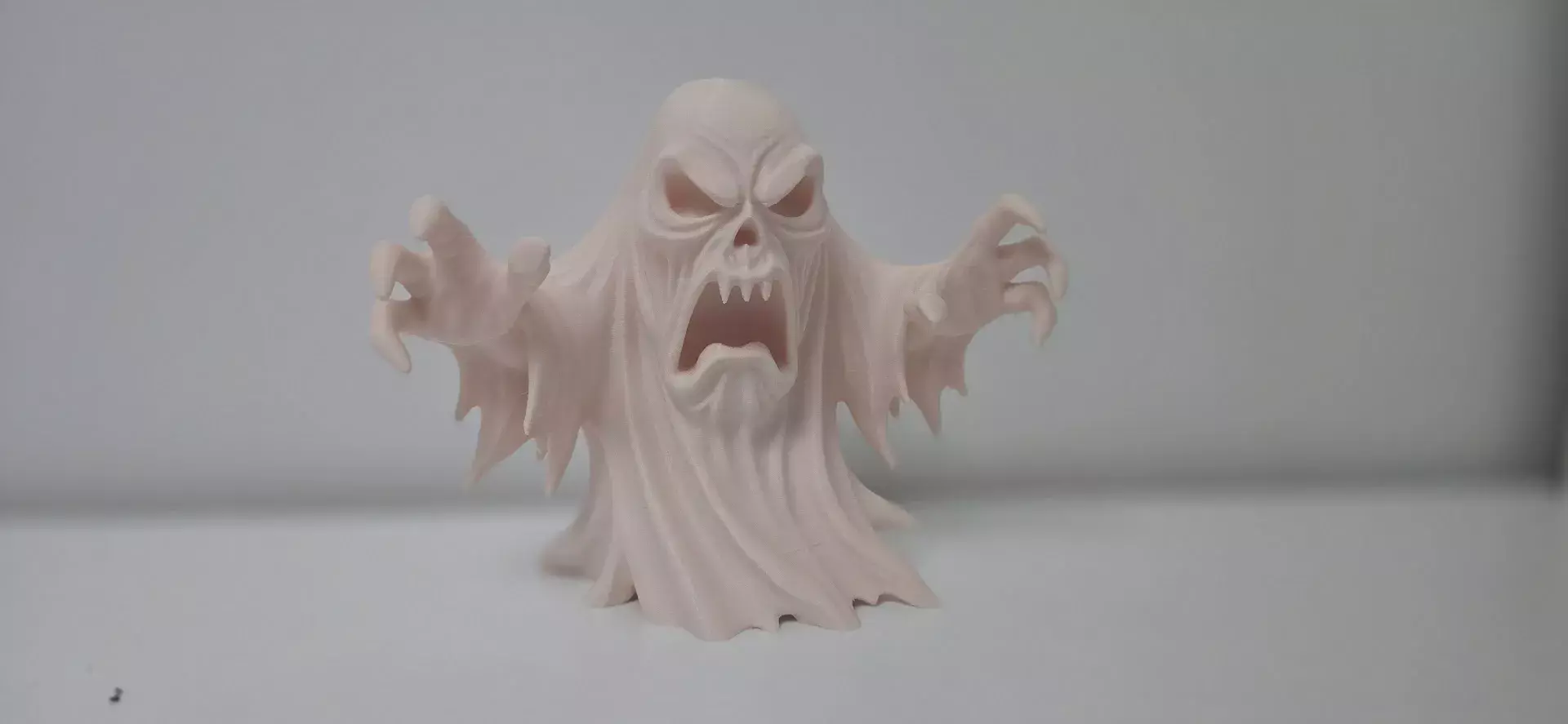 Ferocious Wraith Bust STL 3D print model_0