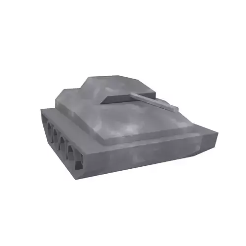 Low Poly Tank v1 004