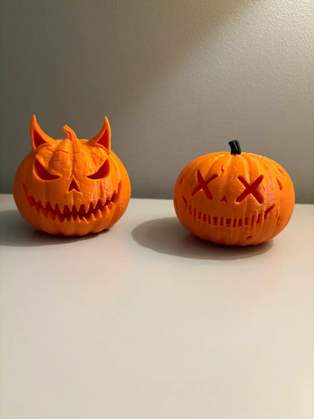 Devil Jack O  Lantern STL 3D print model_0