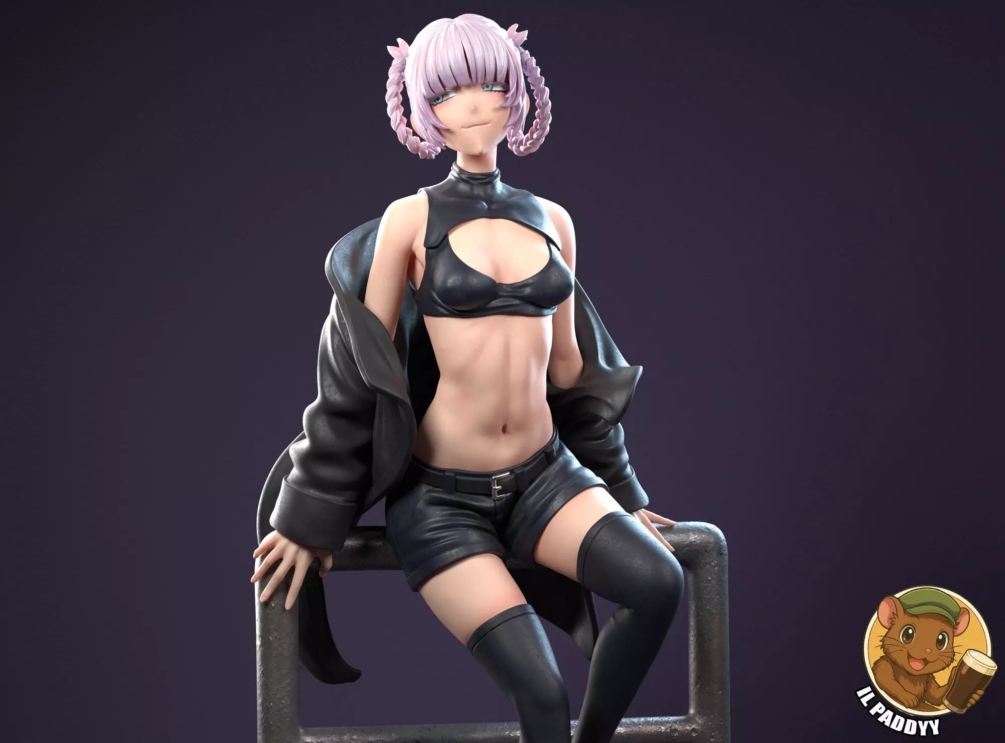 Nazuna Nanakusa fanart from Call of the Night 3D print model_0