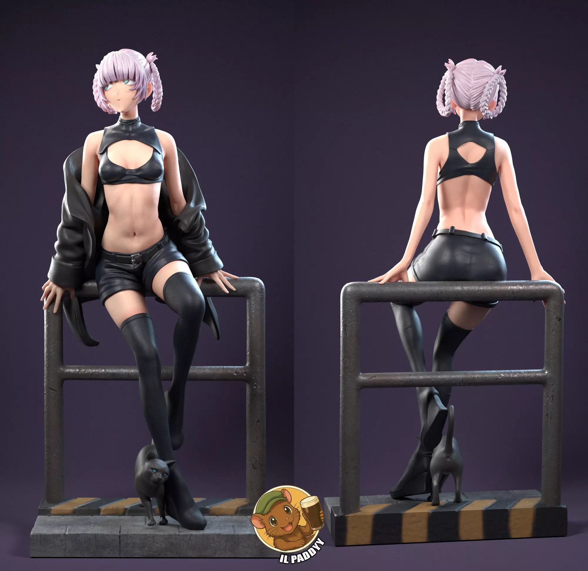 Nazuna Nanakusa fanart from Call of the Night 3D print model_2