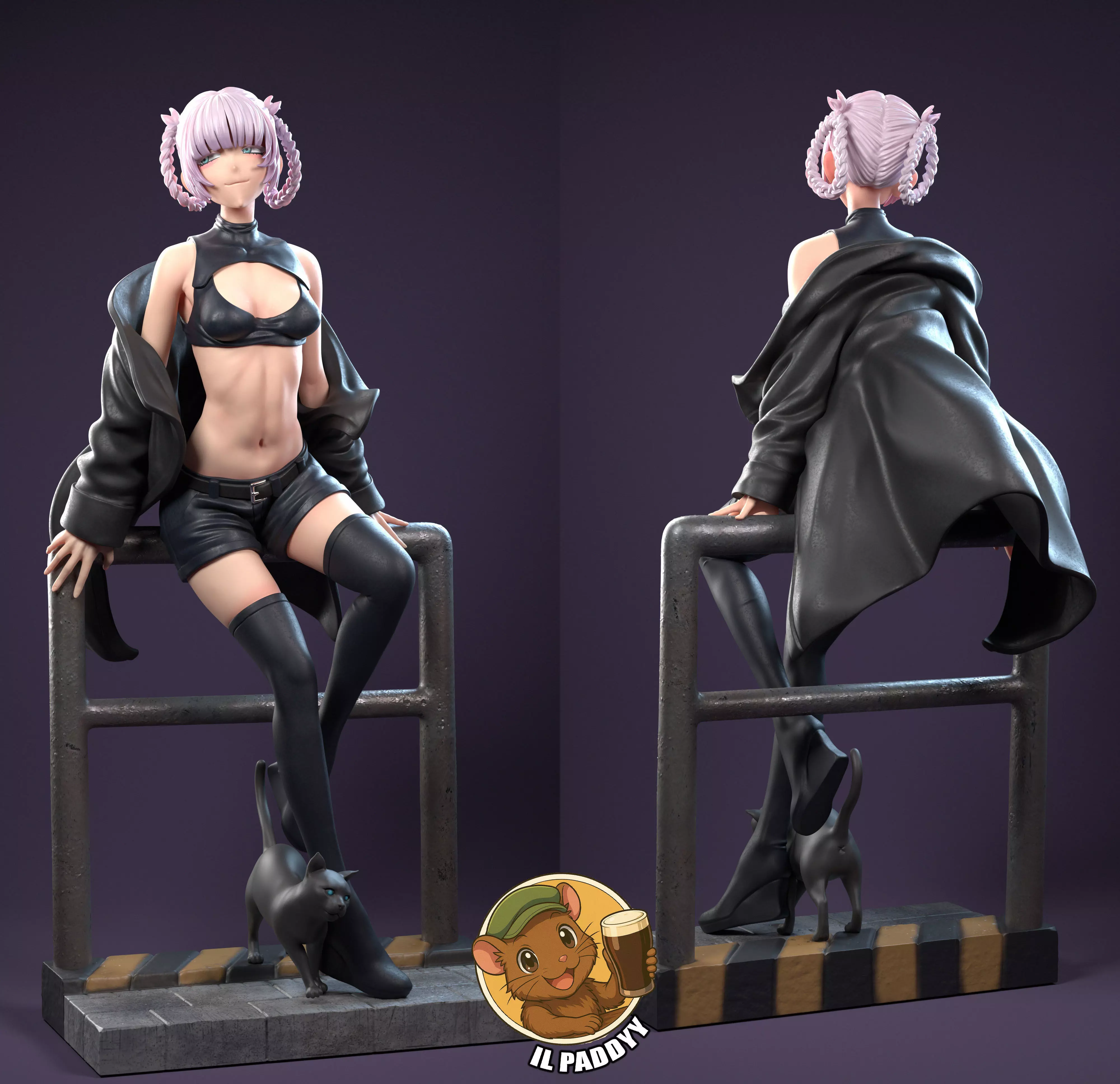 Nazuna Nanakusa fanart from Call of the Night 3D print model_1