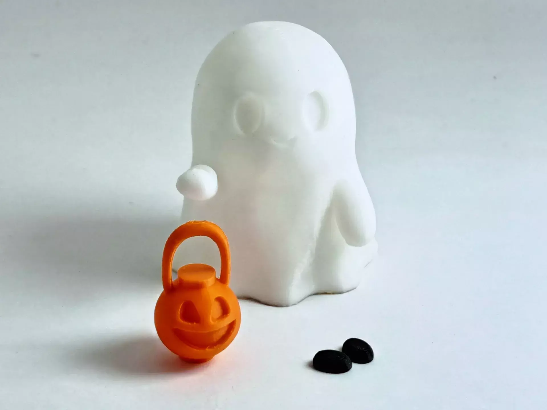 Trick or Treat Ghost STL 3D print model_1