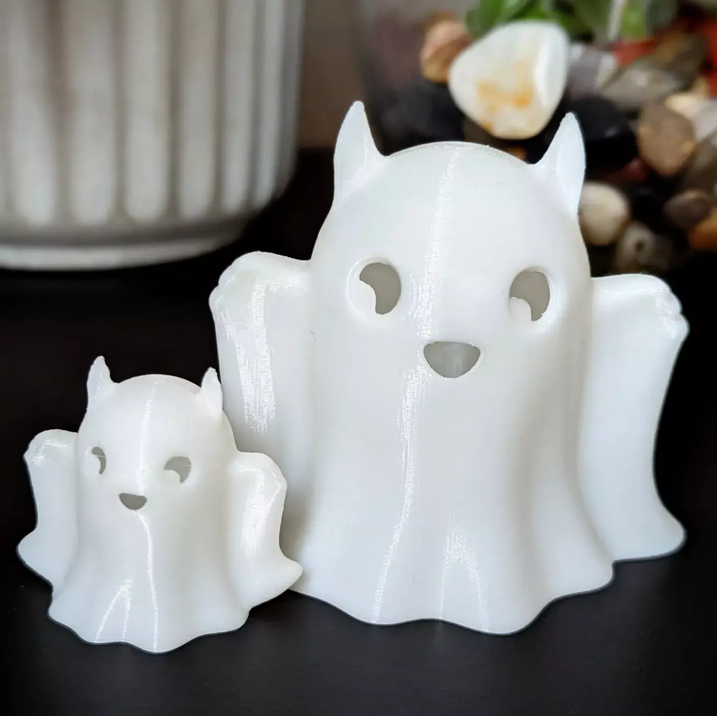 Devil Ghost Family STL  3D print model_3